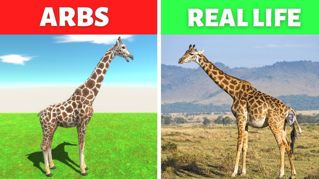 MODERN MAMMALS (ANIMALS) vs REAL LIFE - ARBS vs REAL LIFE - Animal Revolt Battle Simulator