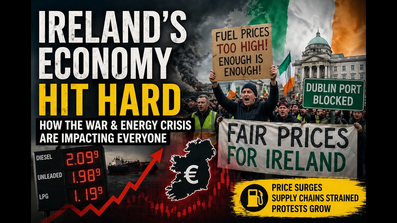Ireland&rsquo;s Economy Hit Hard: How the Strait of Hormuz Is Driving Prices, Protests & Energy Shock