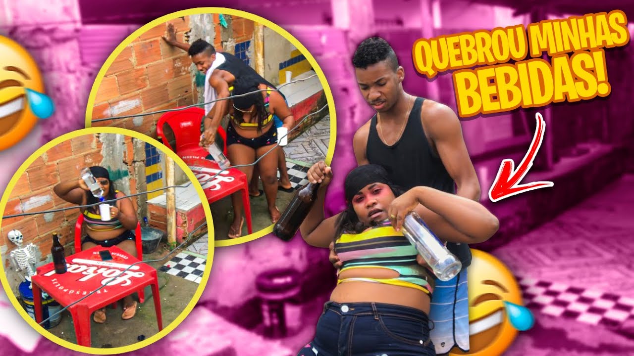 Fui iniciar a semana de gravação bêbada e veja a reação dele ( Melhor Trollagem )￼