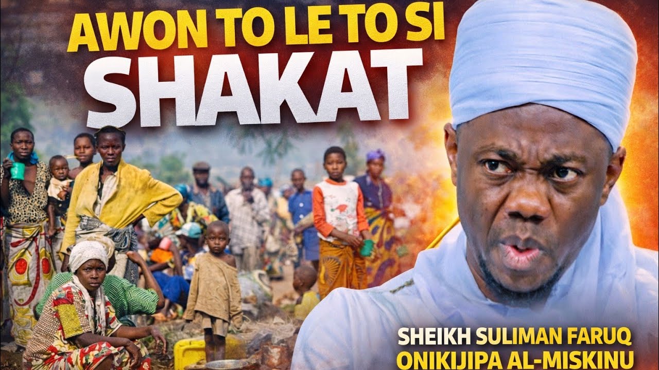 Awon wo lole to si shaka yiyo. By sheikh suliman faruq onikijipa al-miskinu. 