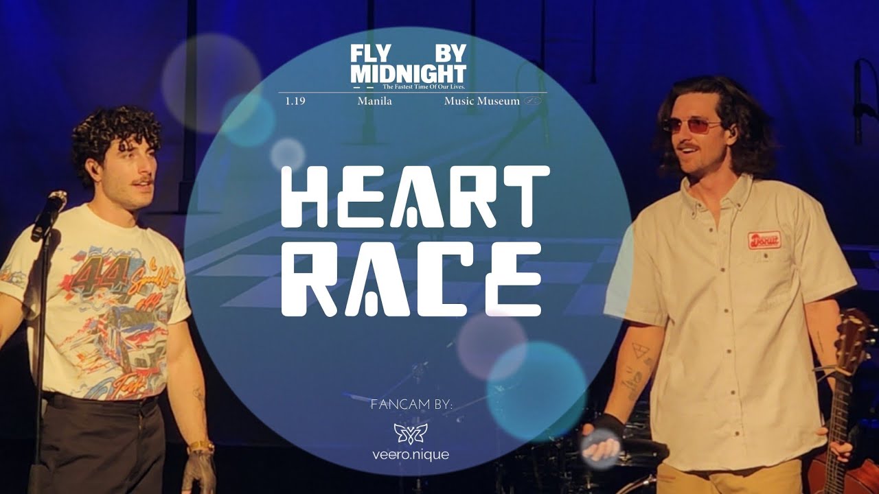 [FANCAM] Fly By Midnight  - Heart Race | The Fastest Time Of Our Lives in Manila✈️🌙