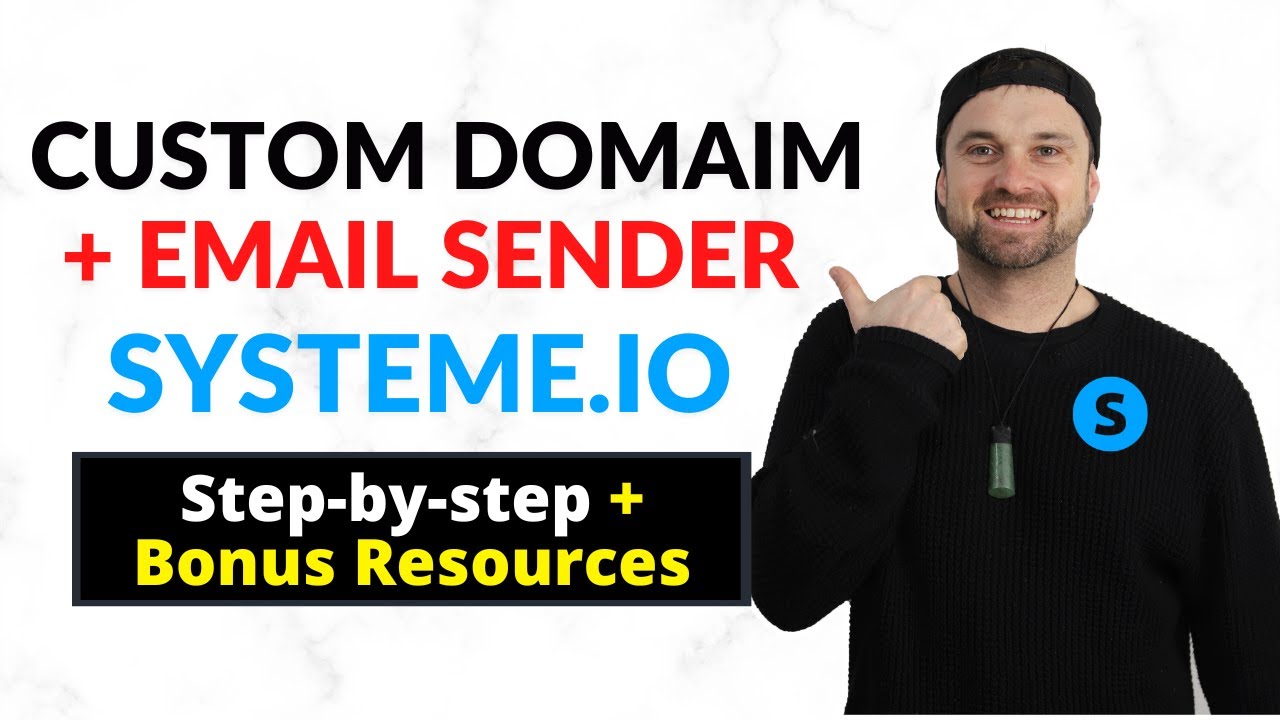 Systeme.io Tutorial ✅ How to Connect Domain & Email Sender