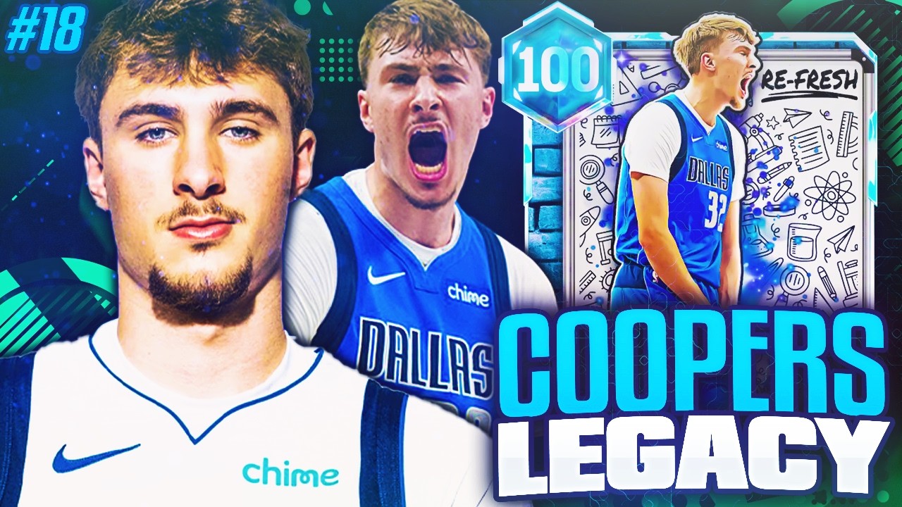 НАСЛЕДИЕ КУПЕРА №18 &mdash; ДЕБЮТ ИГРОКА С РЕЙТИНГОМ 100!! NBA 2K26 MYTEAM!!