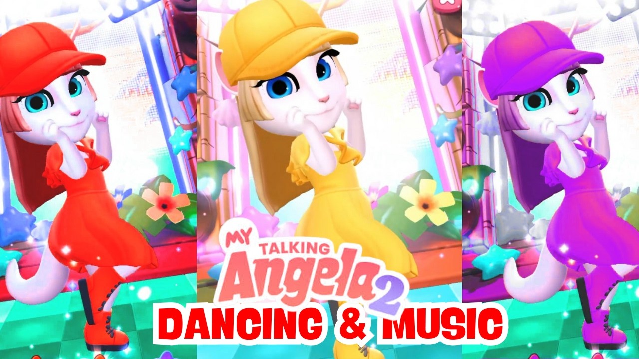 My Talking Angela All Dance and Music || Talking Angela Cool Dance , Cool Sing and Music