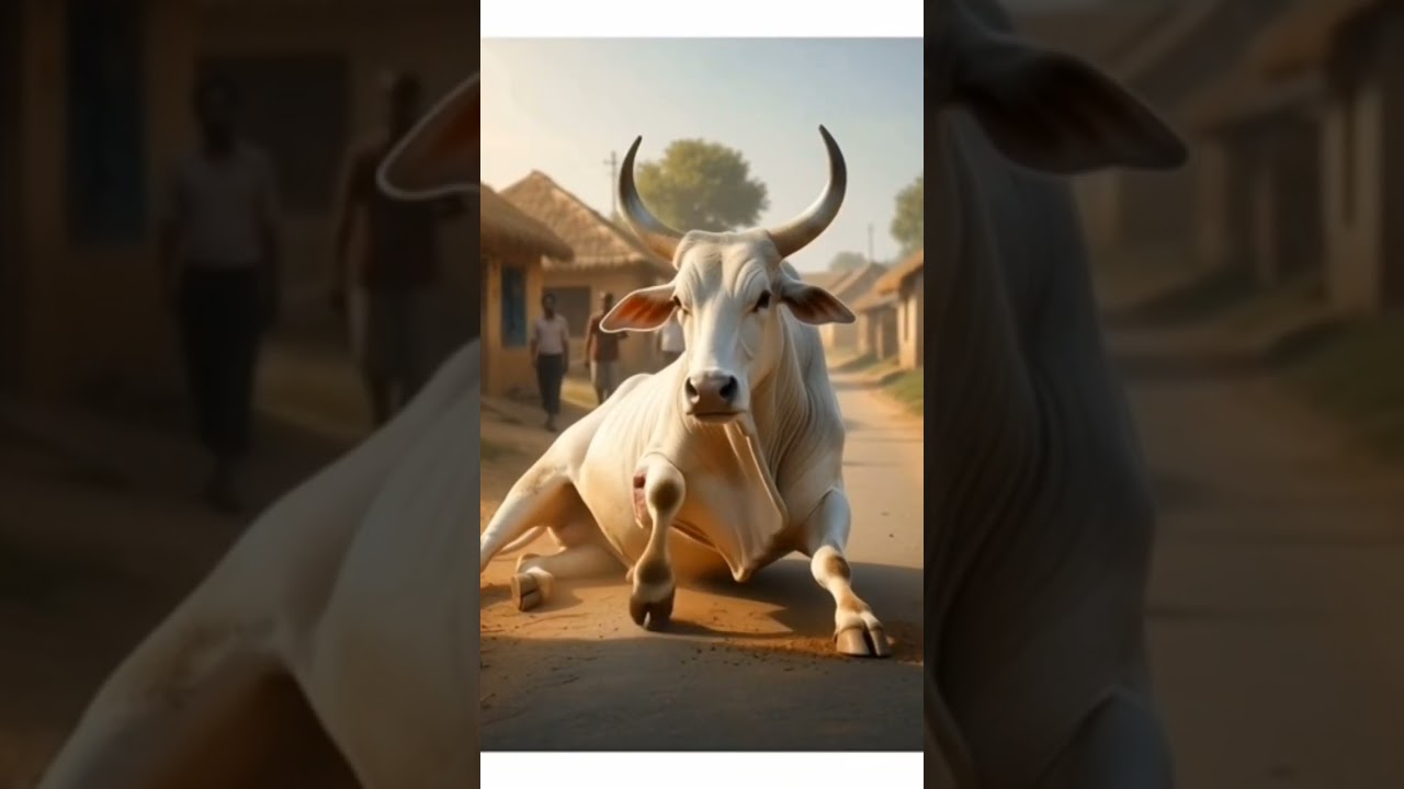 the beautiful story of a giant bull 🐂 