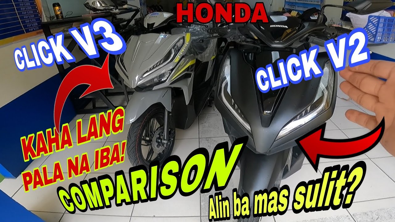 COMPARISON CLICK V2 AND V3.