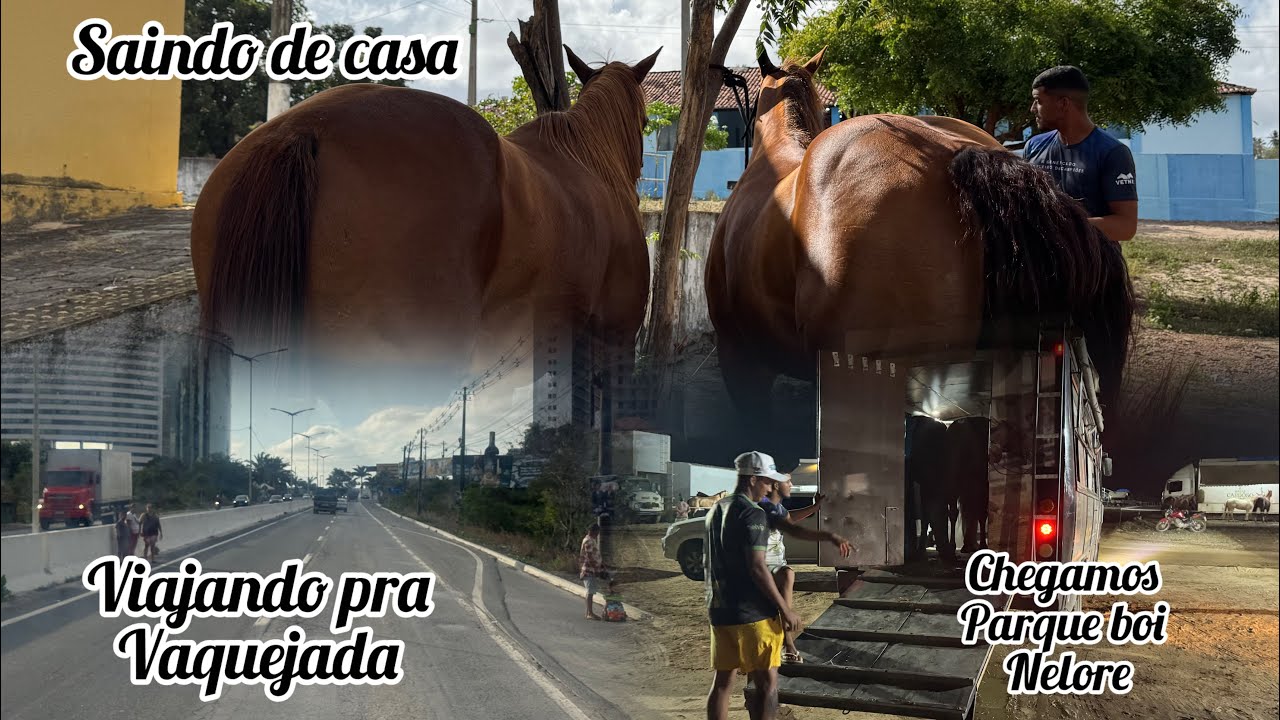 SAINDO DE CASA PRA ETAPA DO PORTAL NO PARQUE BOI NELORE 