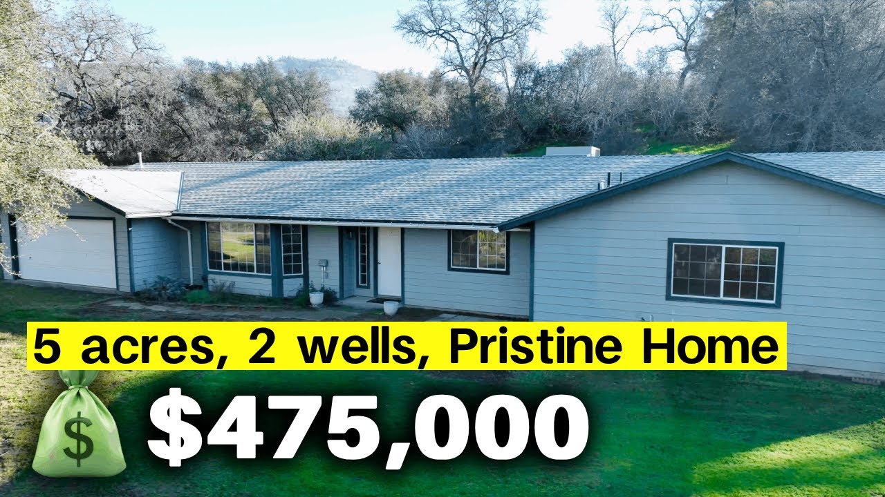 Mountain Home in Tollhouse Ca For Sale in Sierra Nevada Foothills – Full Tour