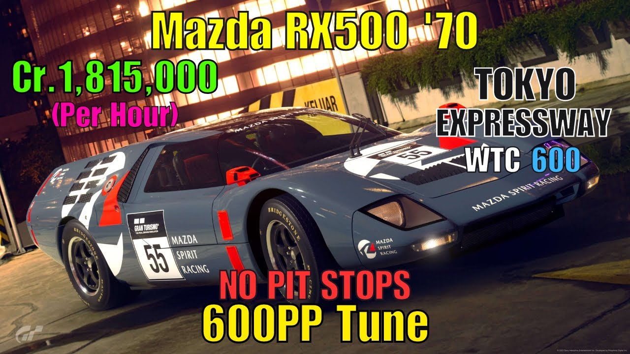 (1.34) GT7|RX500 '70|Easy Money Method|Tokyo WTC600|No Pit Stops