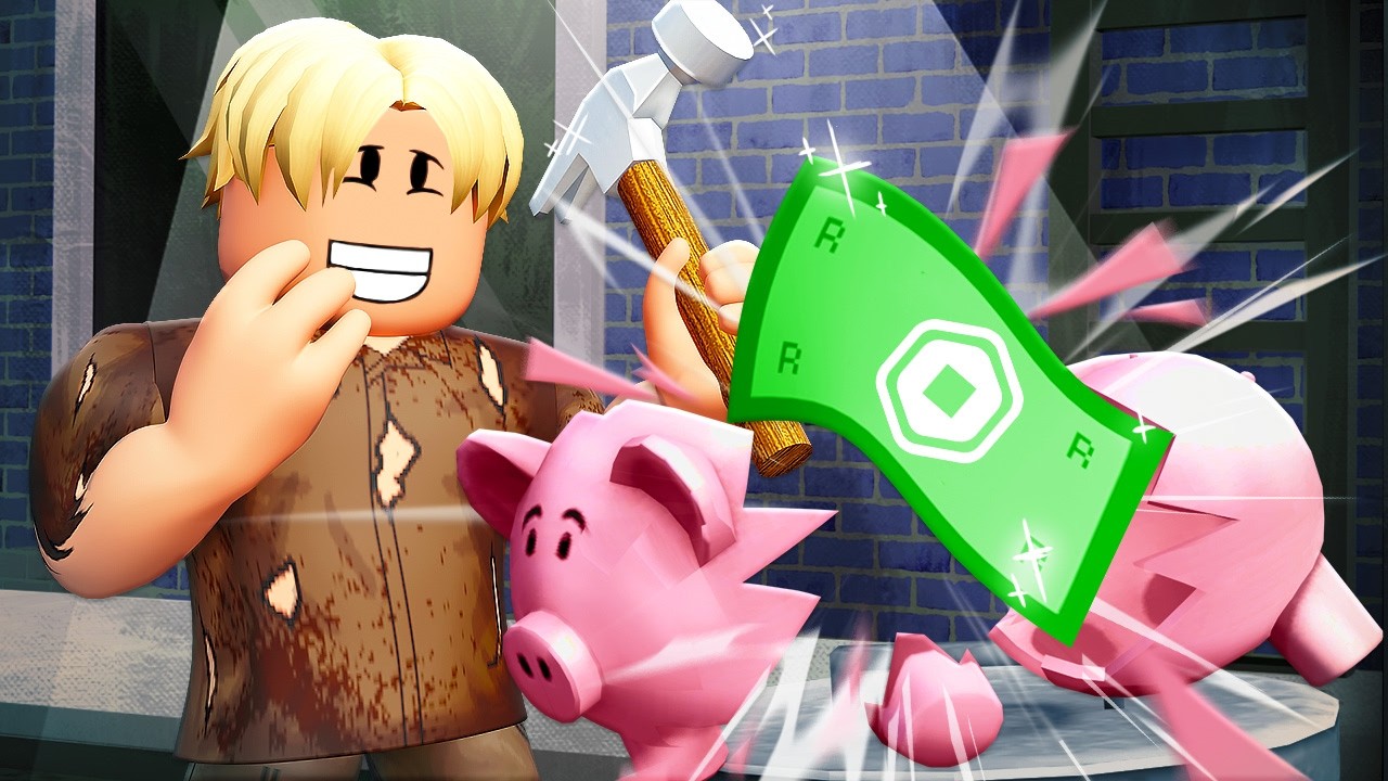 He SURVIVED on a DOLLAR?! (Roblox Movie)