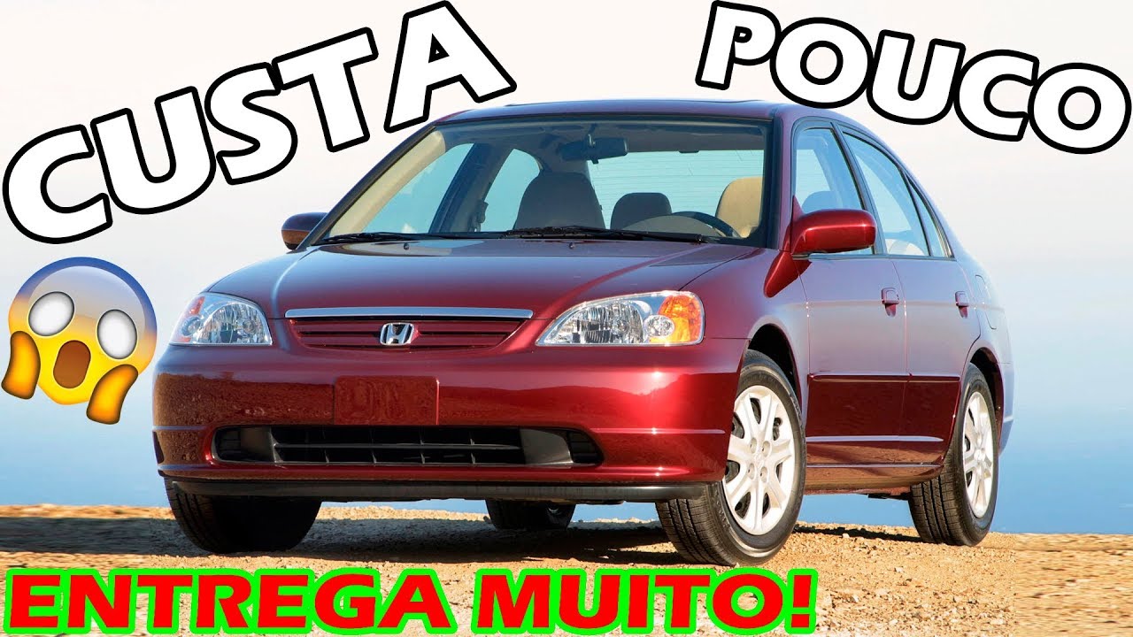 5 CARROS COM MELHOR CUSTO BENEFICIO!