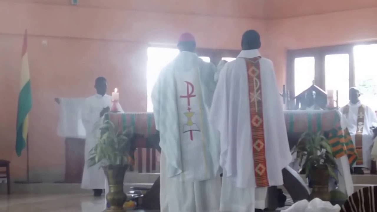 Dagaare Mass by Cardinal Richard Kuuia Baawobr, New Bishop of Wa