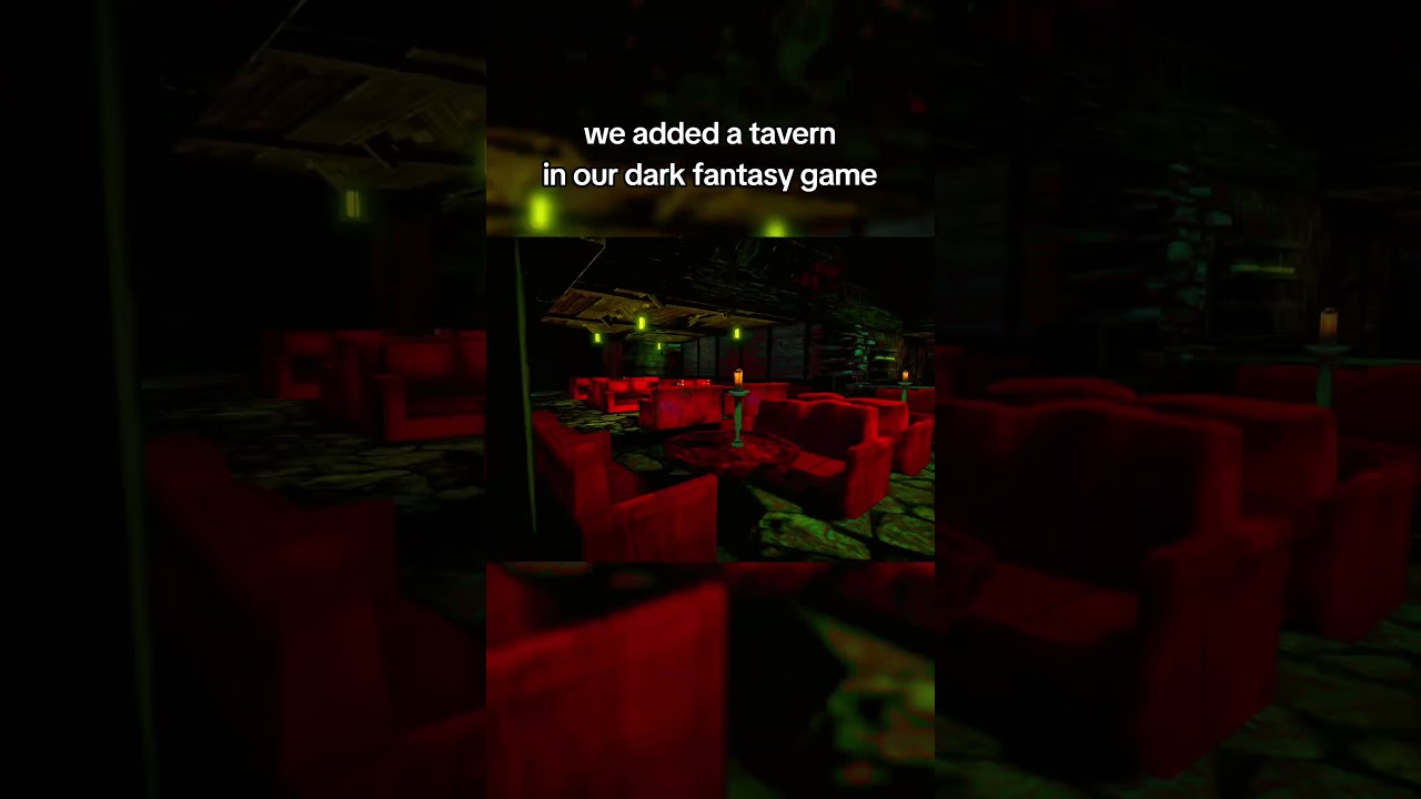 we added a tavern in our dark fantasy game #darkfantasygame #darkfantasy #shorts #shortsfeed #viral