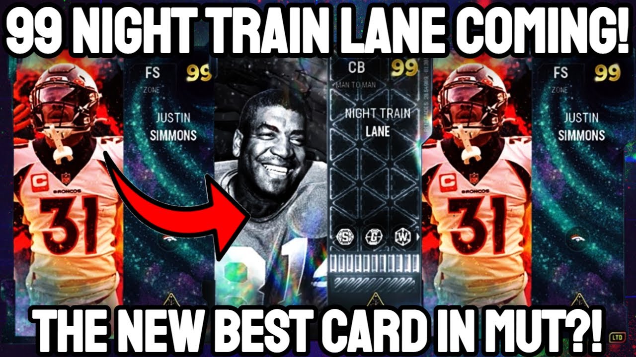99 NIGHT TRAIN! THE NEW BEST CARD IN MADDEN?! MISSION MUT LOOKS AMAZING! MADDEN 23 ULTIMATE TEAM!