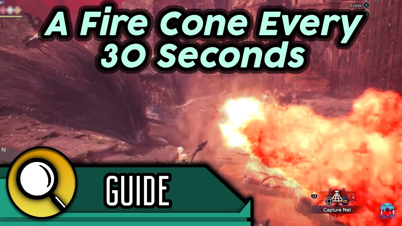 How to Easily bait Fatalis Cone Fire Breaths | MHW Iceborne