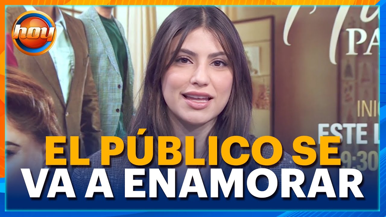 B&aacute;rbara L&oacute;pez y Emmanuel Palomares ser&aacute;n PAREJA en &lsquo;Los Hilos del Pasado&rsquo; | Programa Hoy