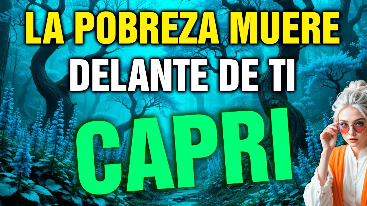 capricornio 😨 EL FINAL DE TU POBREZA LLEGA… NO TE LO VAS A CREER 💀