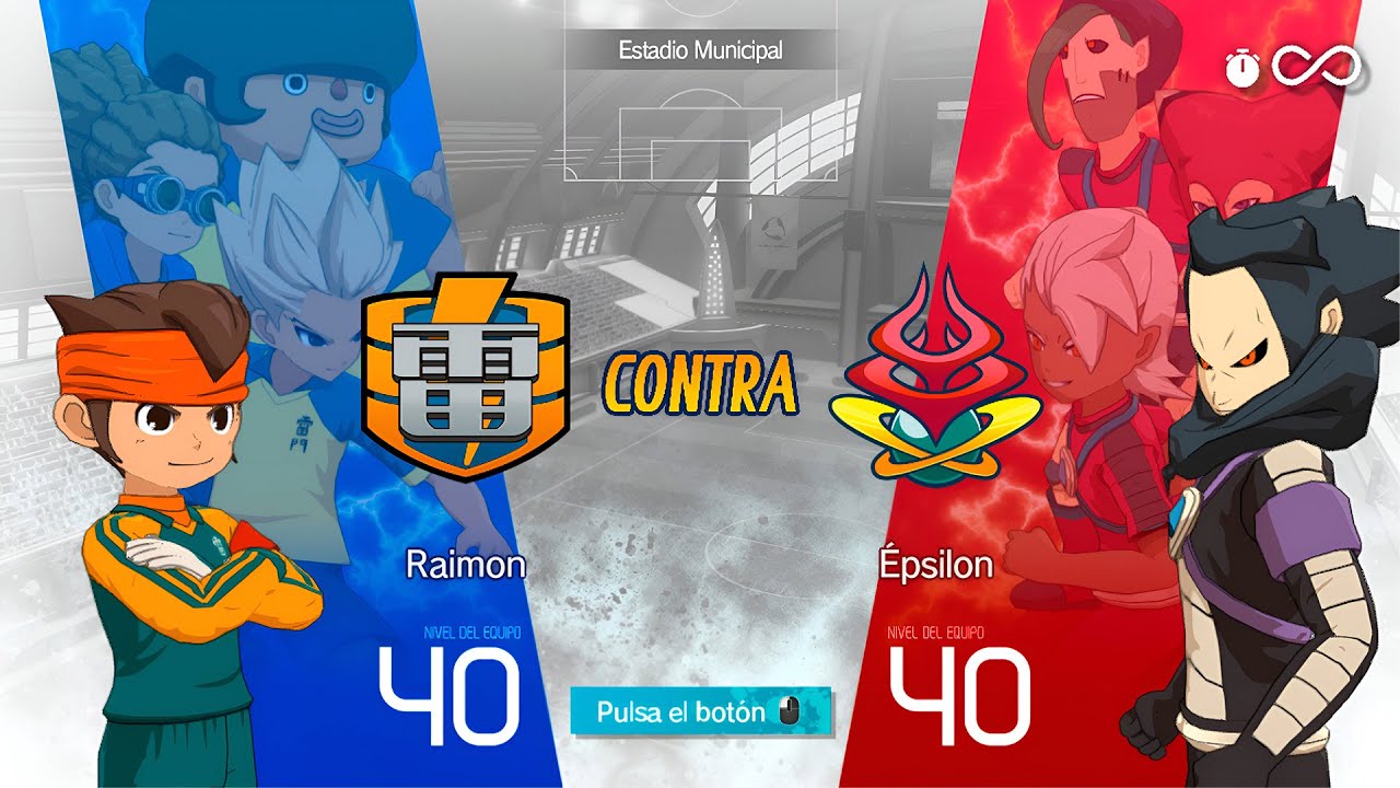 Inazuma Eleven Heroes Victory Road Raimon Vs Epsilon Switch 1080p (Steam/Gameplay)