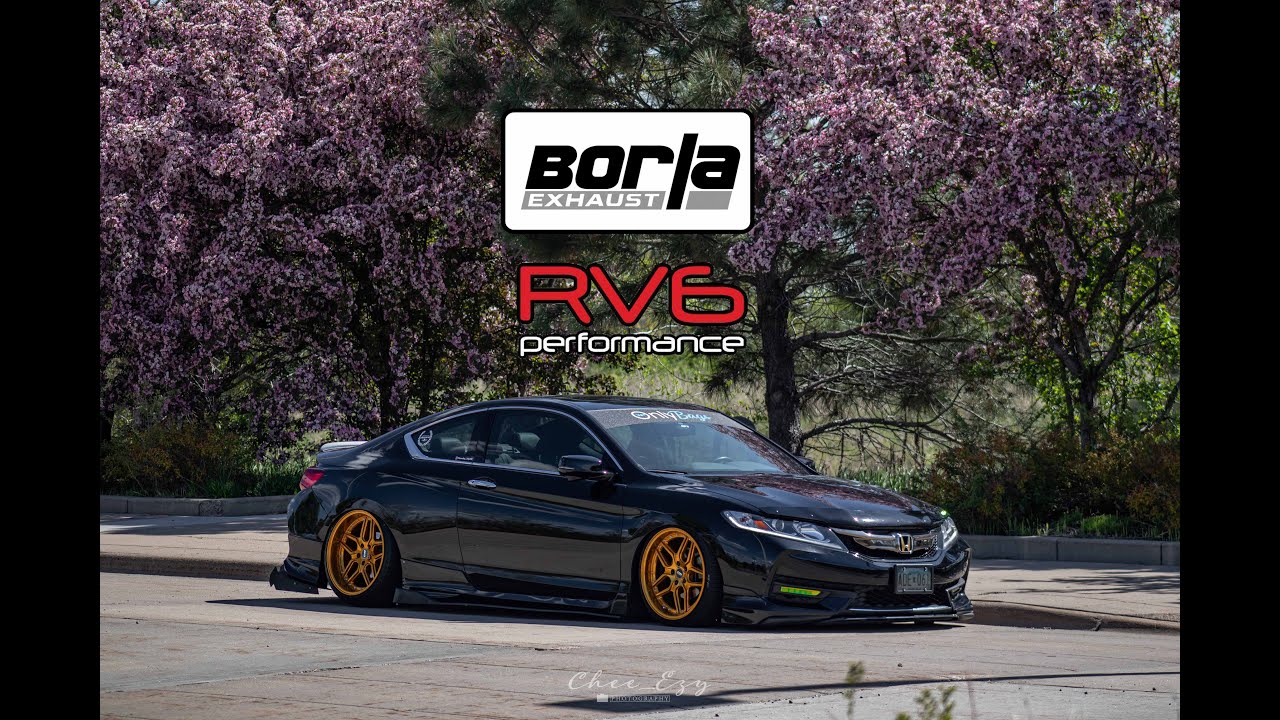BEST Sounding Exhaust for 9th Gen Accord V6| RV6 PCD, RV6 Jpipe, RV6 double res. Midpipe and Borla.