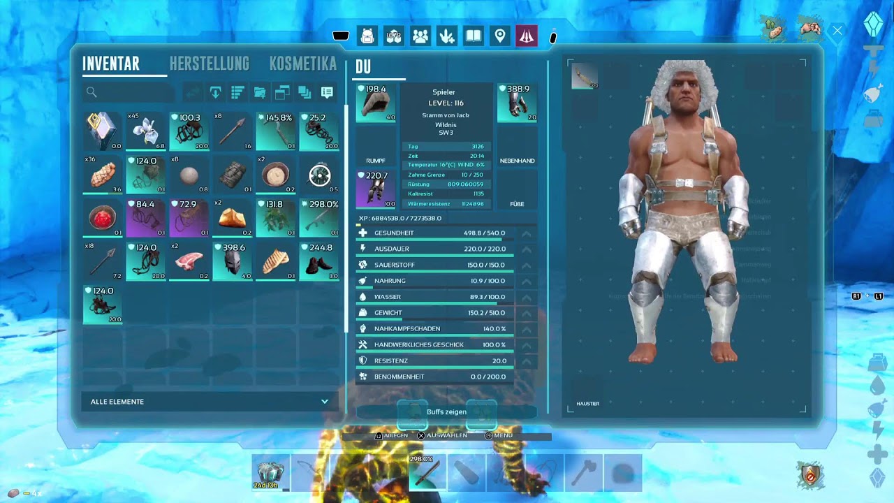 ARK/Asa ice cave Ragnarok