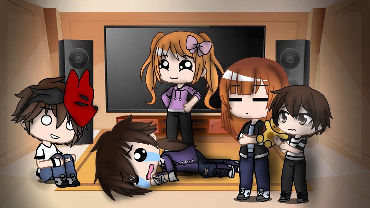 past aftons react to future memes //Gacha club//
