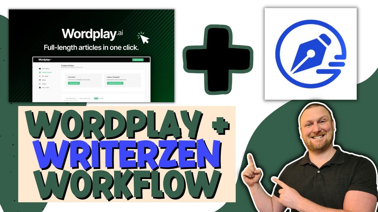 Wordplay and Writerzen Workflow: 20 Articles with One Click