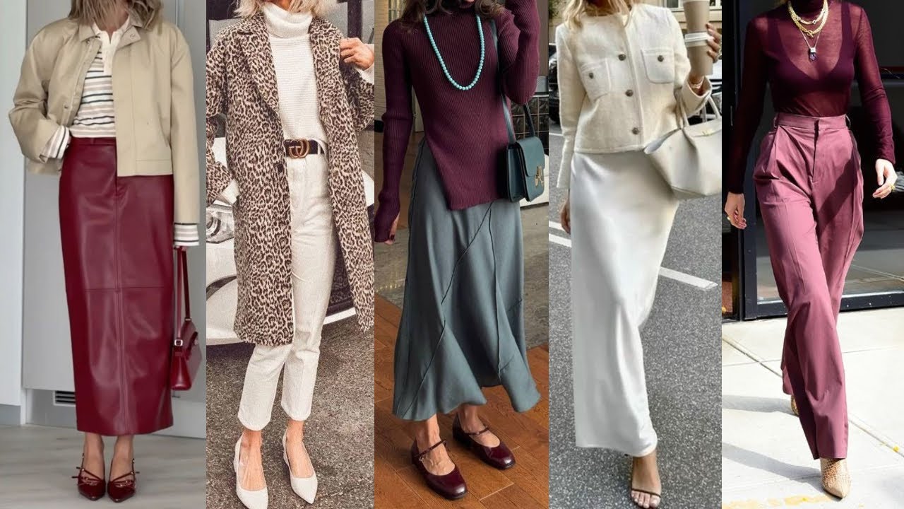 MODA y TENDENCIAS 2025 LOOKS con ROPA en tendencia de moda