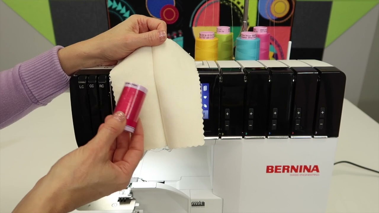 BERNINA L890 SAVE MONEY with theses Pro Serger Thread Tips