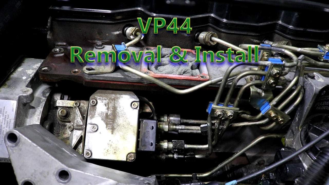 Dodge Cummins VP44 Bosch Pump Removal and Installation