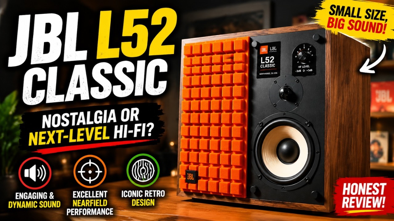 Recenzja JBL L52 Classic: głośnik retro, kt&oacute;ry zaskakuje!