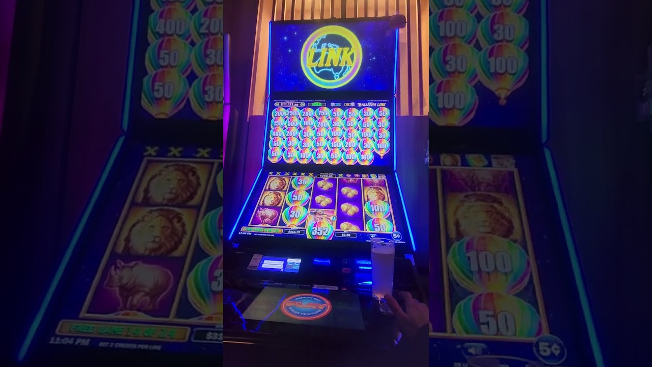 New Game!! New Pokie Slot Game!! Balloon Link!! Australia-Downunder-BallingoutonaVeryRare Feature!!