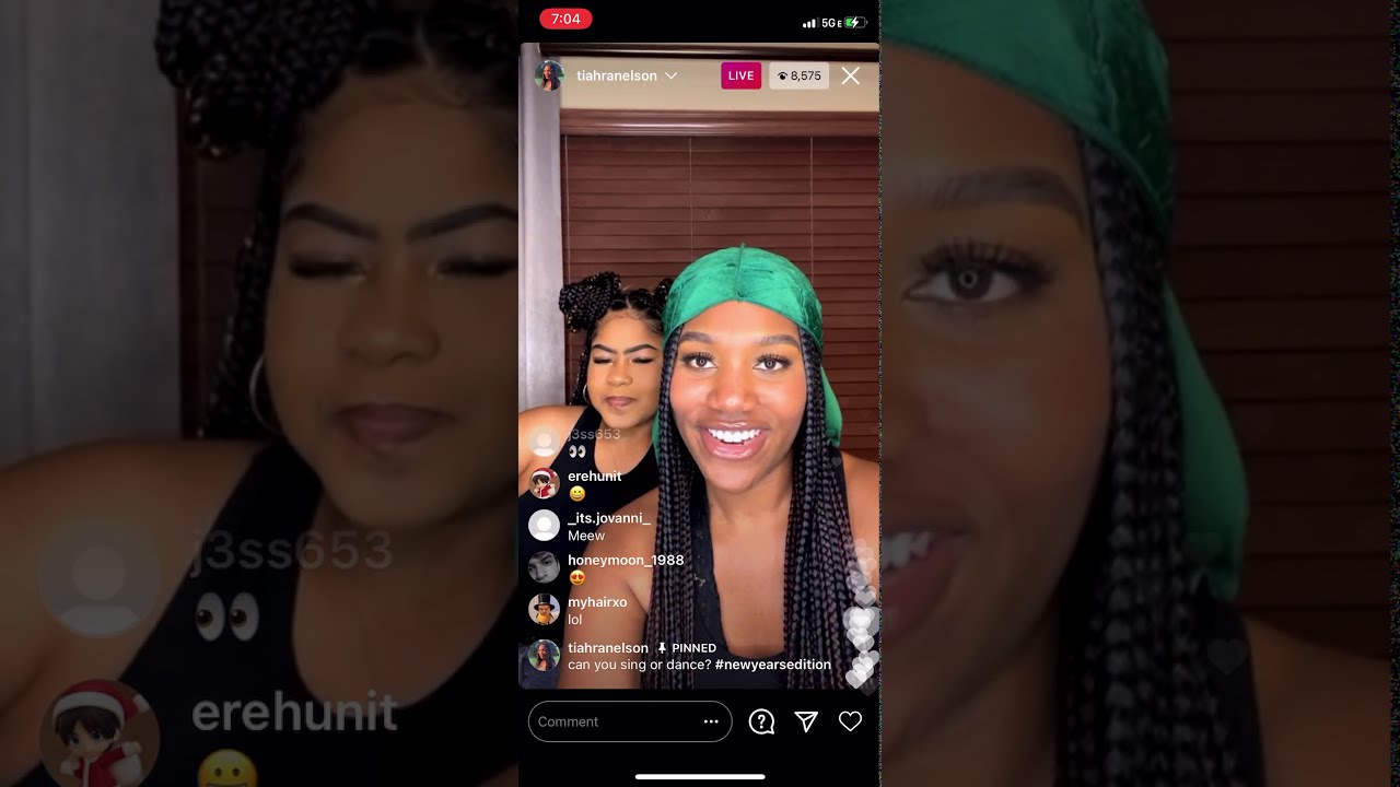 Tiktok's Tiahra Nelson's IG Live Talent Show | New Year's Eve edition! 12/31/2020 (FULL)