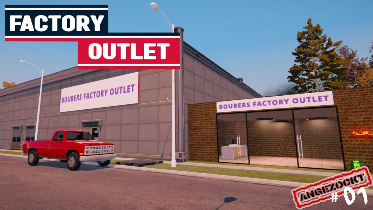 Factory Outlet Simulator #01 👕 Eigene T-Shirts produzieren & verkaufen #angezockt #deutsch