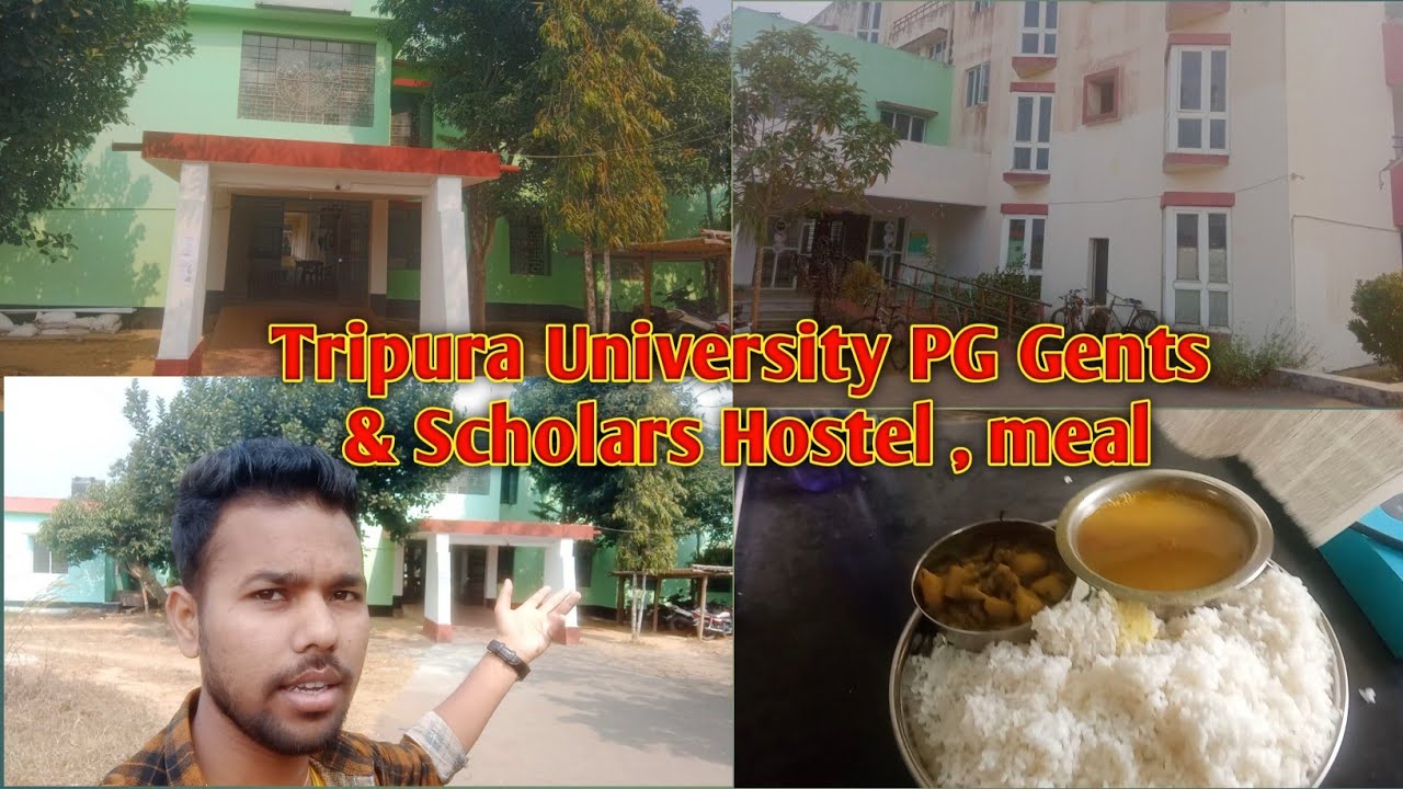 Tripura University PG Gents & Scholars Hostel , Meal | Thinker Sahil | Vlogger | Agartala | Tripura|