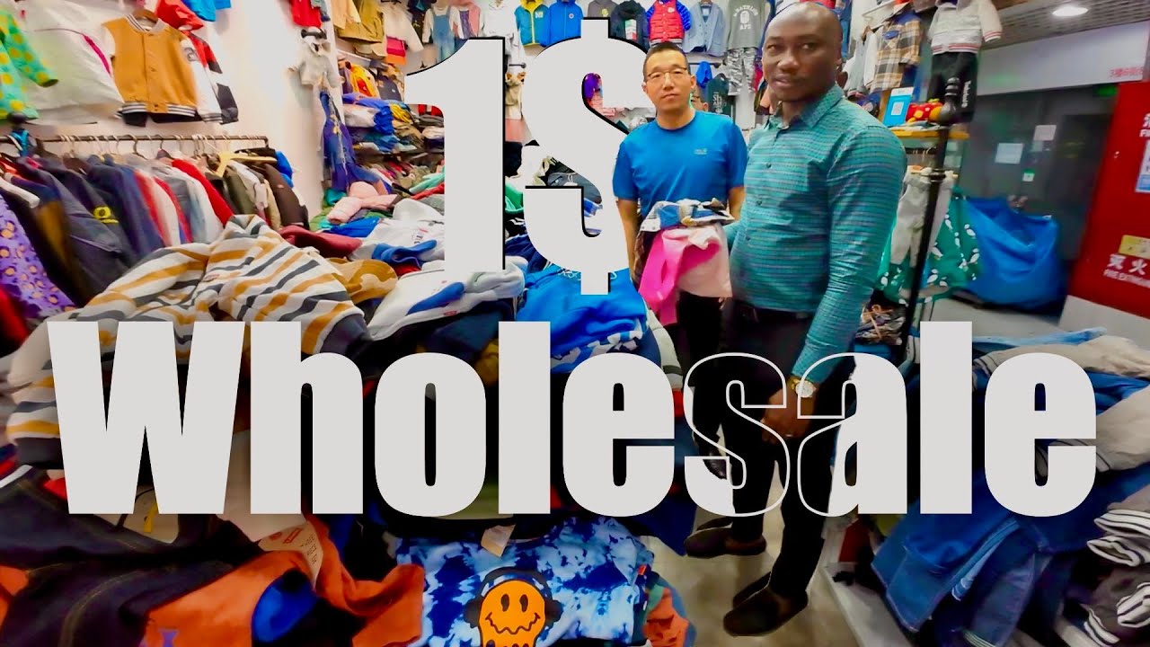 Visiting clothing wholesale market in china ( Shanghai )