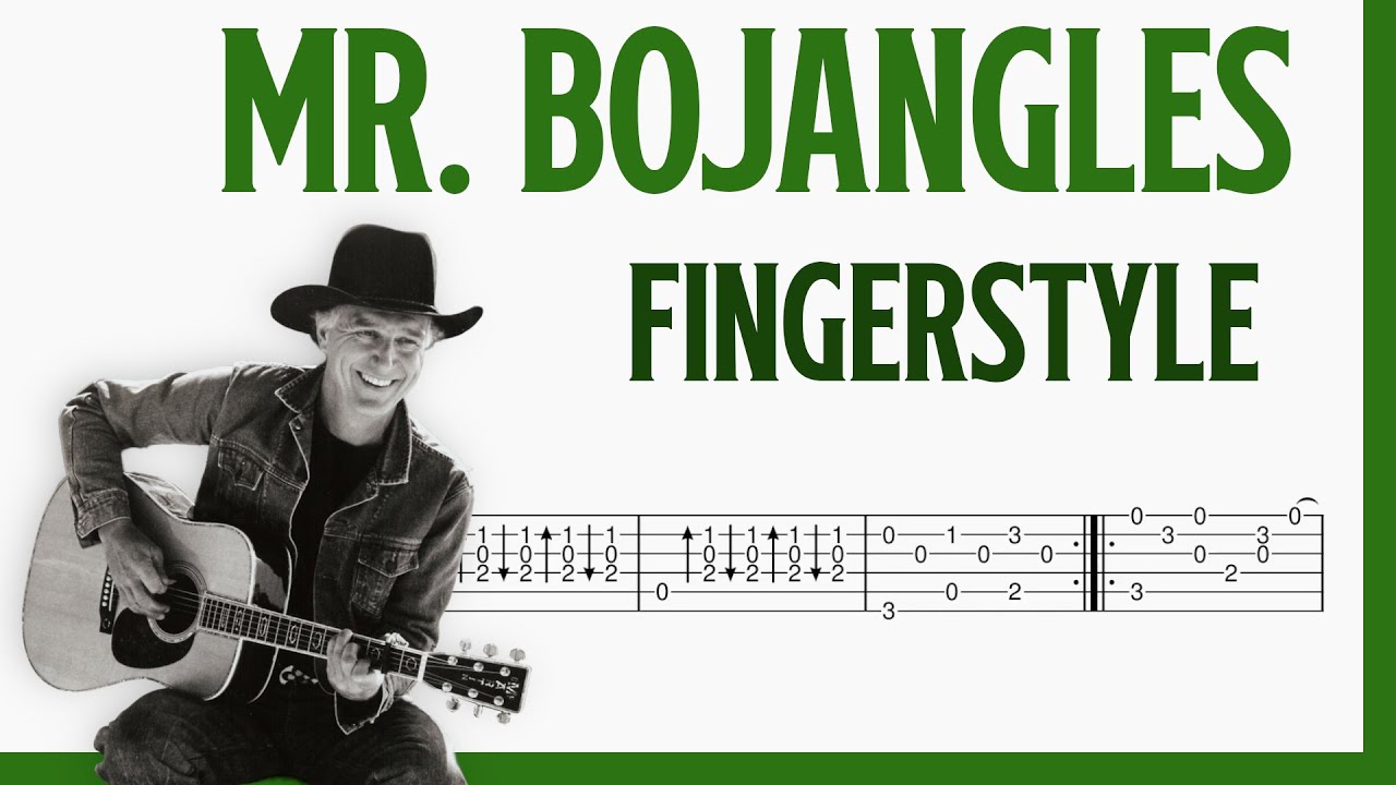Mr. Bojangles - Jerry Jeff Walker | TAB Fingerstyle for Guitar