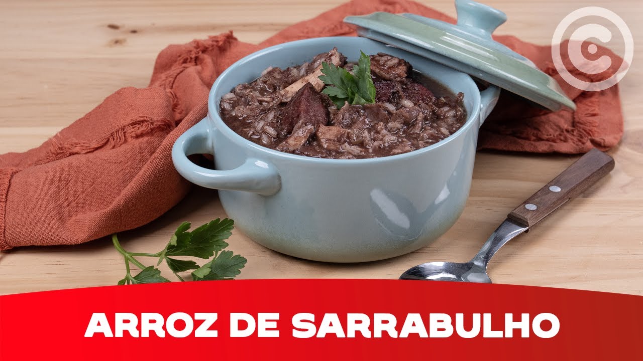 Receita Tradicional de Arroz de Sarrabulho