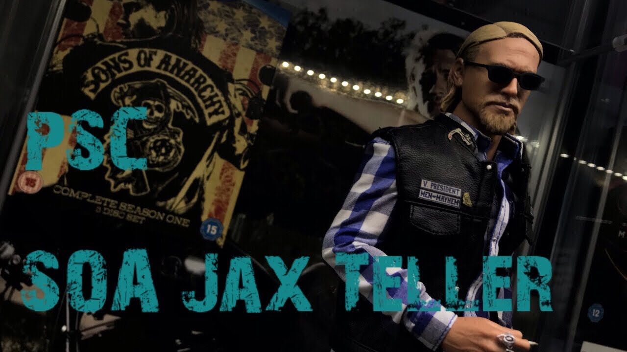 PSC Sons of Anarchy Jax Teller 1/6 Scale Display Showcase