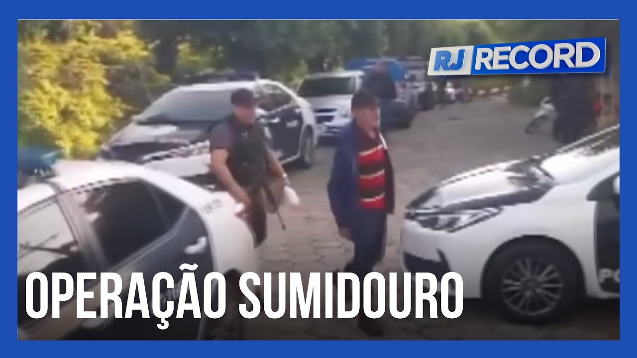 Operação Sumidouro prende traficantes envolvidos em conflitos entre facções no Rio de Janeiro