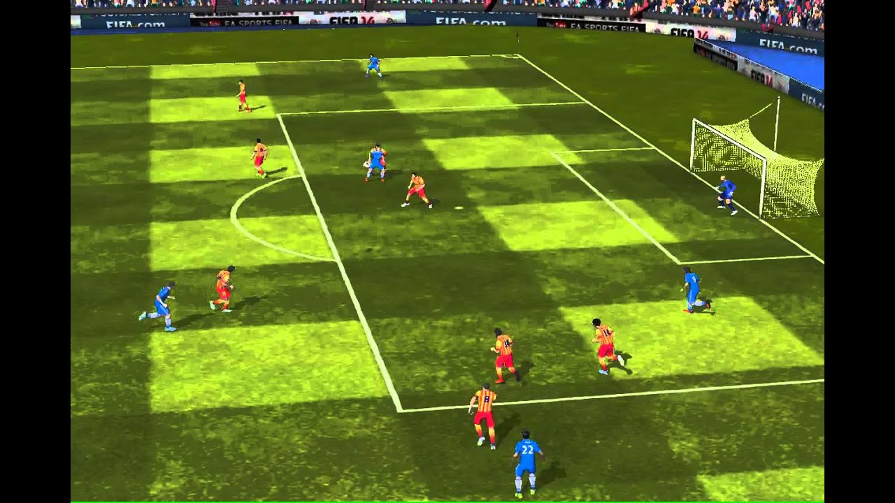 FIFA 14 iPhone/iPad - mohamed-mostafa vs. FC Barcelona