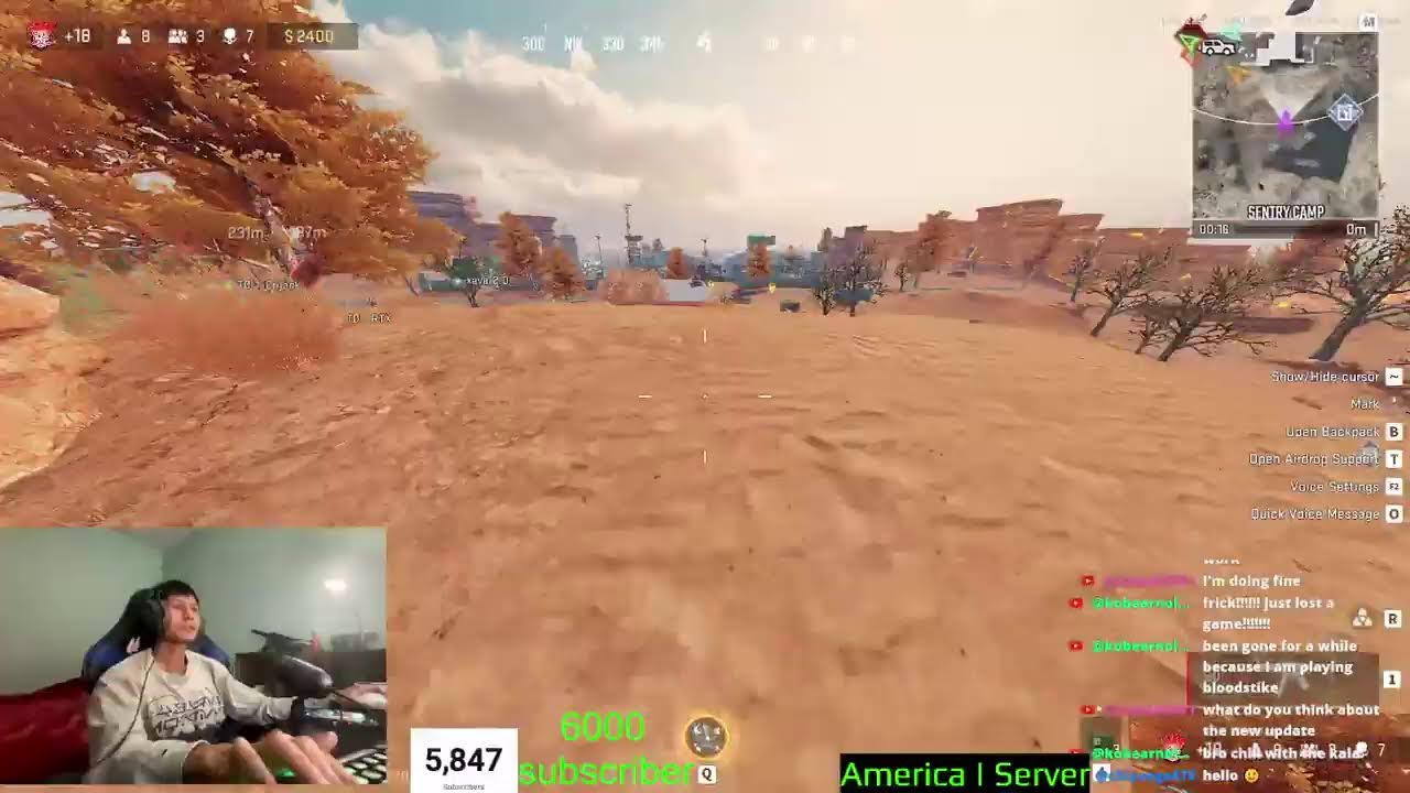 Gaming live  Blood strike