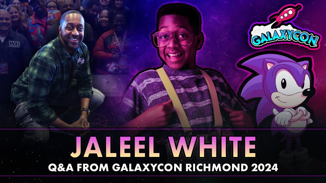 Jaleel White Q&A | GalaxyCon Richmond 2024 | Urkel, Family Matters, Sonic the Hedgehog