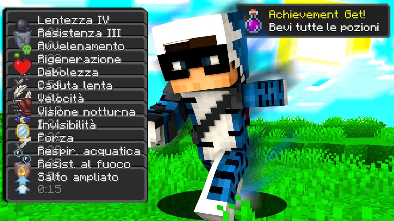 HO COMPLETATO TUTTI GLI AVANZAMENTI DI MINECRAFT - ITA