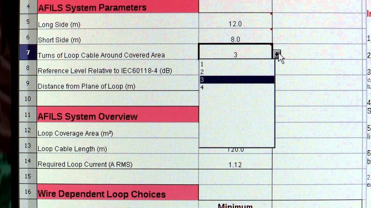 C-TEC's new audio-frequency induction loop calculator