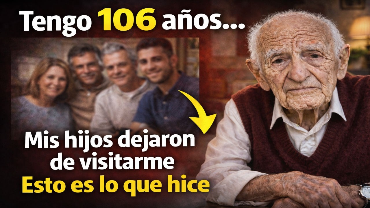 Tengo 106 años... Mis hijos dejaron de visitarme. Esto es lo que hice.