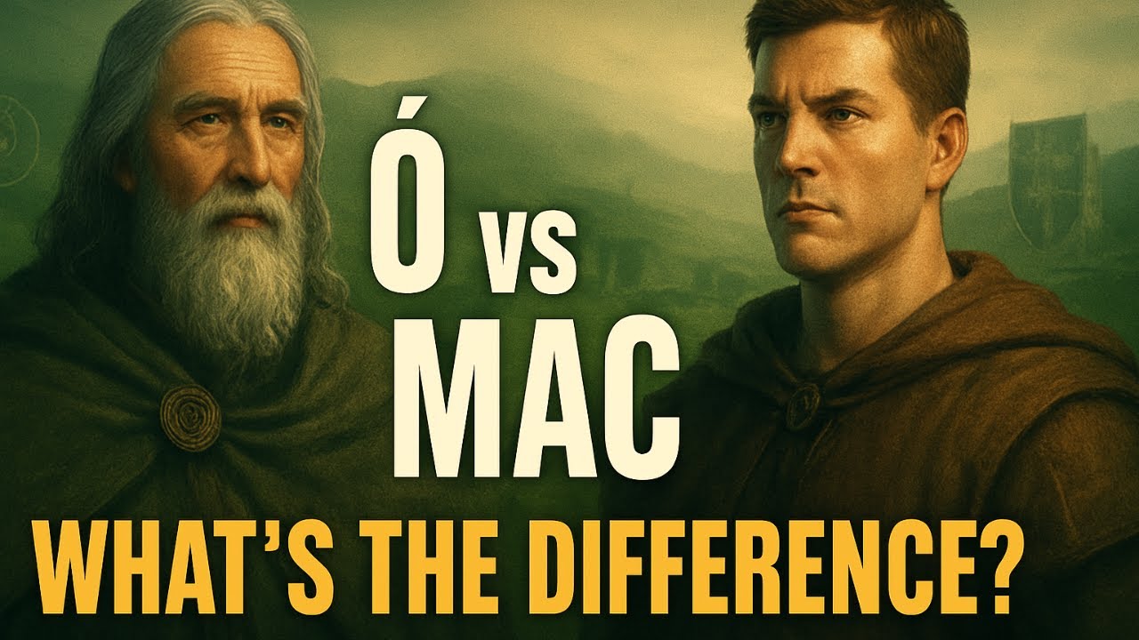 Why Some Irish Names Use &Oacute; While Others Use Mac or Mc