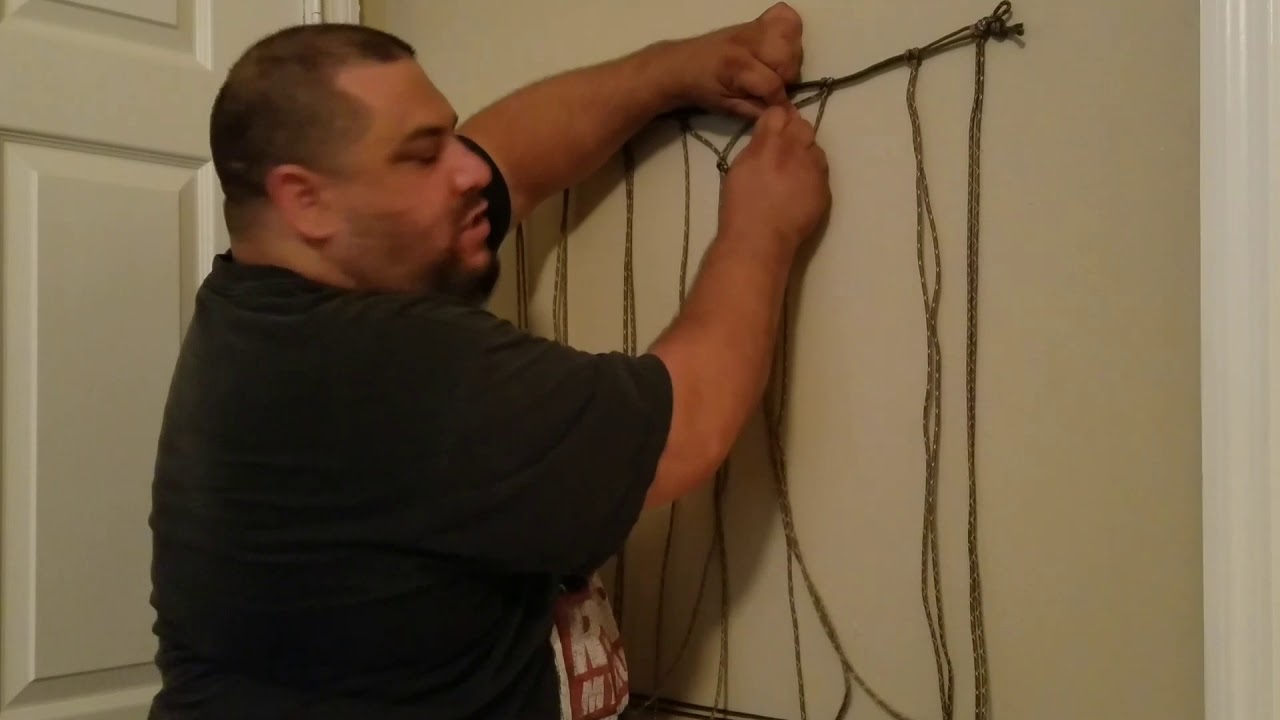 Easy way to make DIY NET! Cargo/fishing/camping/hunting NET.