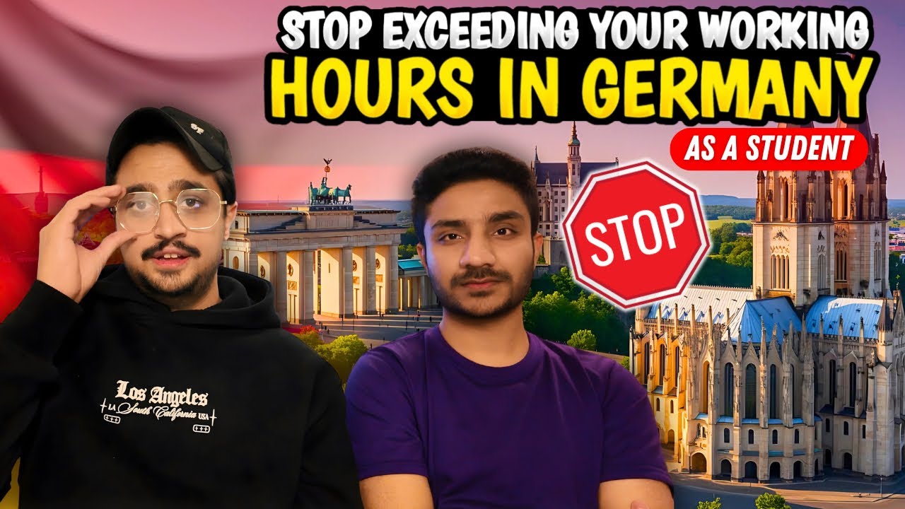 Don’t Risk It: €5,000 Fine for Working Too Many Hours as a Student  in Germany ⛔️