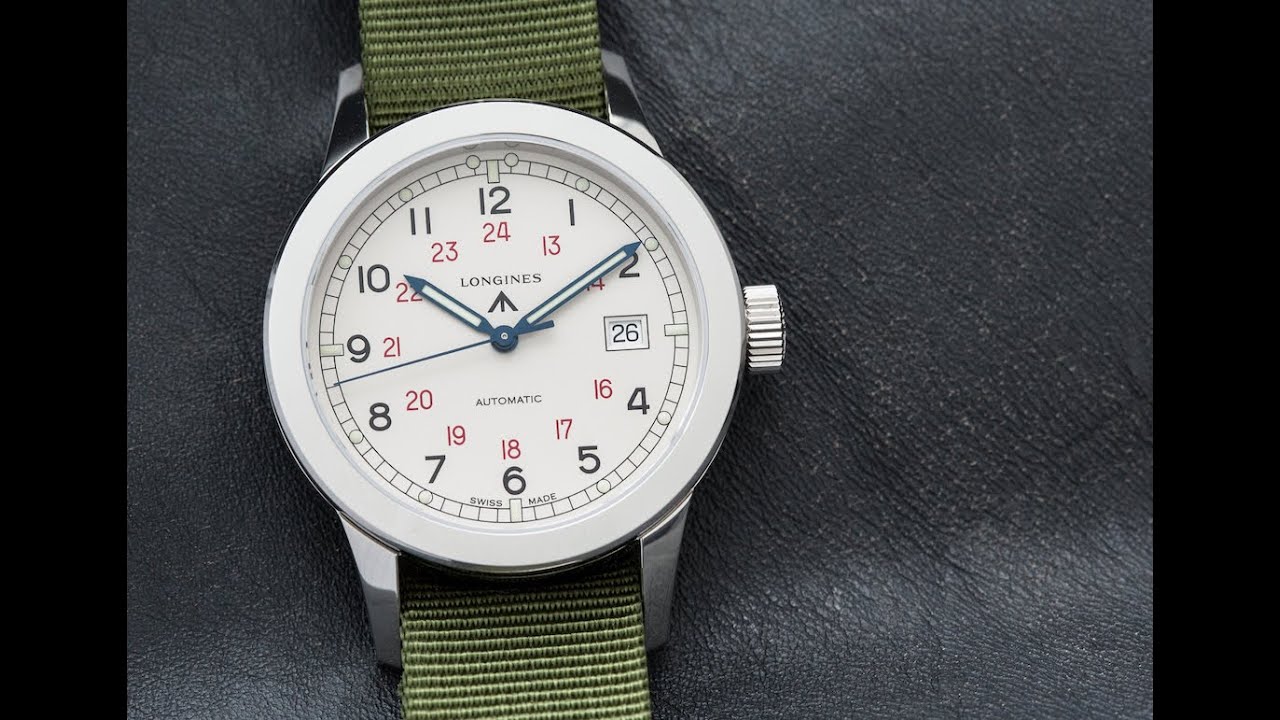 Longines Heritage Military COSD Watch Review | aBlogtoWatch
