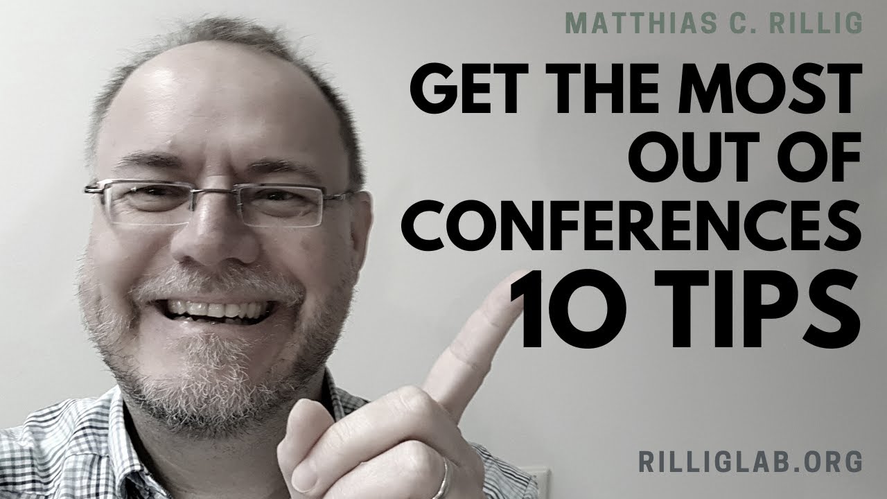 Getting the most out of conferences - 10 tips. #meetings #academia #phd #conference